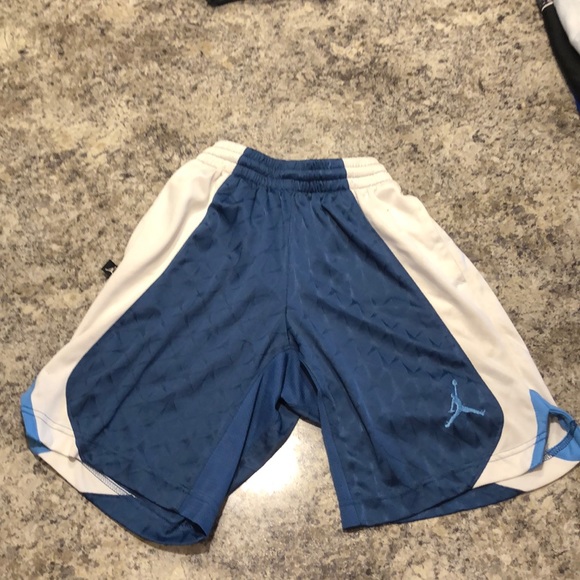 Jordan Other - Boys Blue white/Lt. blue basketball shorts